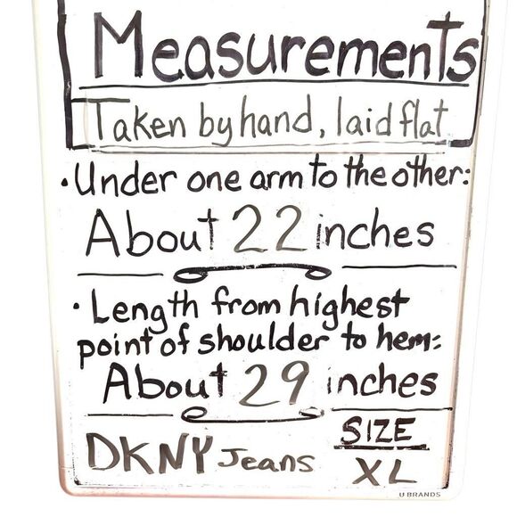 DKNY Jeans XL dark brown scoop notch neck soft 3/4 sleeve long top - Picture 10 of 10